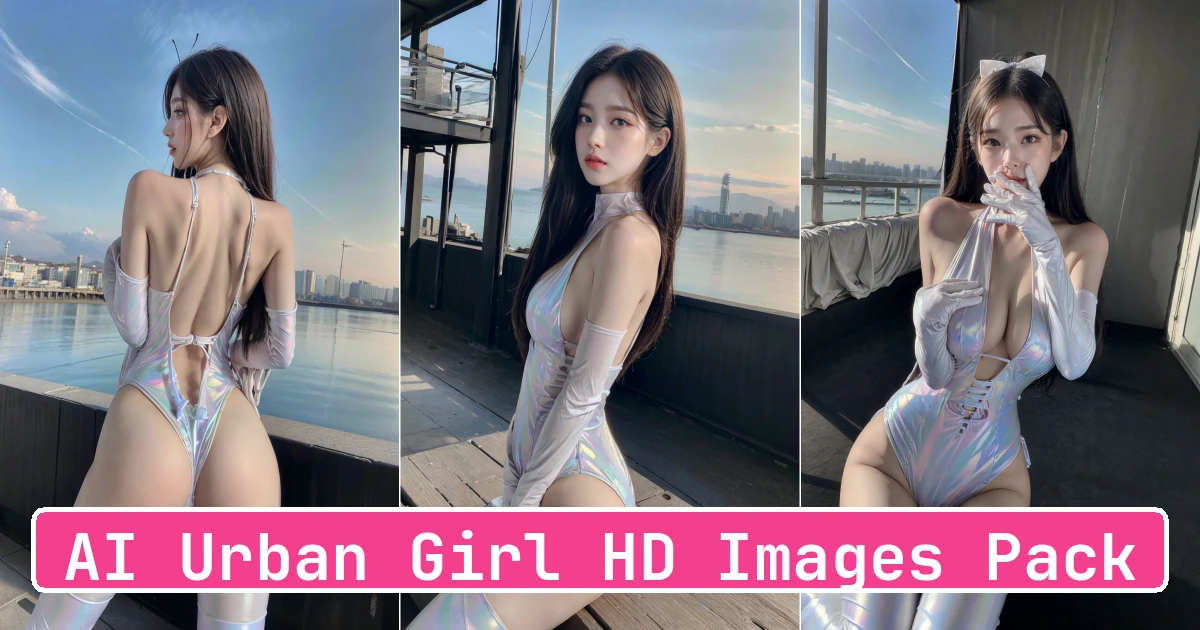 AI Urban Girl HD Images Pack - Aivana