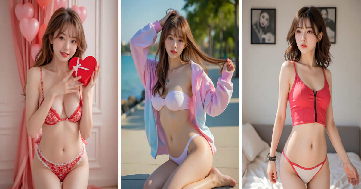 Beautiful Luxury Girl in Bikini AI Images - Aivana