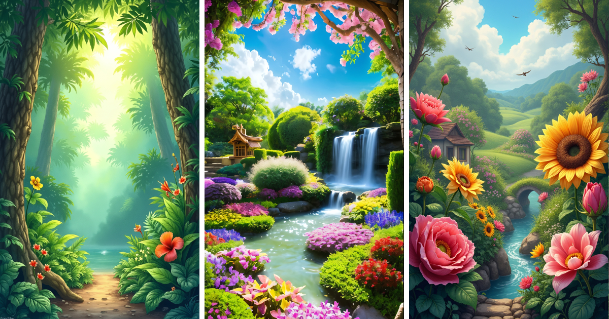 🌿 Beautiful Nature HD AI Wallpapers - Aivana
