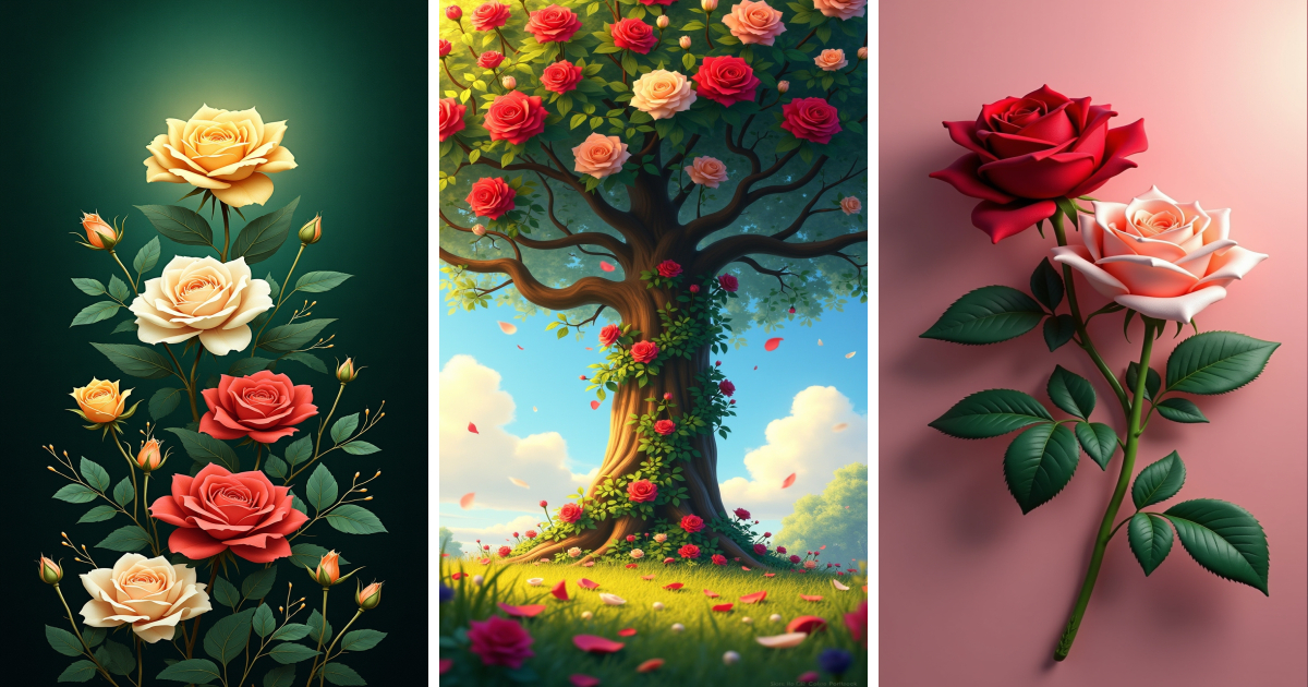 🌹Beauty of Roses AI Wallpapers - Aivana