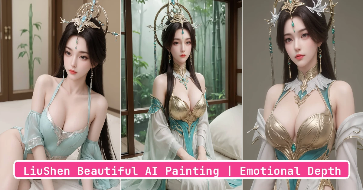 LiuShen Beautiful AI Painting | Emotional Depth - Aivana