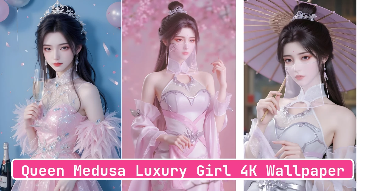 Queen Medusa Luxury Girl 4K Wallpaper - Aivana