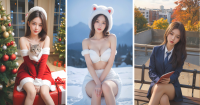 Asian Girl AI Influencer 4K Wallpapers