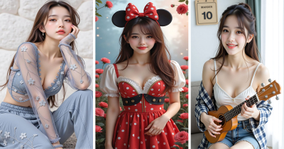 Beautiful Luxury Girl AI Model - Nancy Momoland