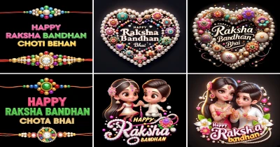 Happy Raksha Bandhan AI HD Images