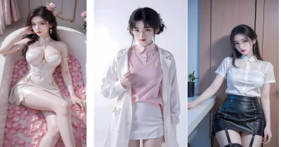 Lu XuiQi Luxury Girl 4K Wallpaper